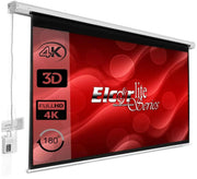 ELCOR Electric motorized projection screen 77-Inch diagonal In 16:10 Aspect format, UltraHD/4K tech Support Elcor